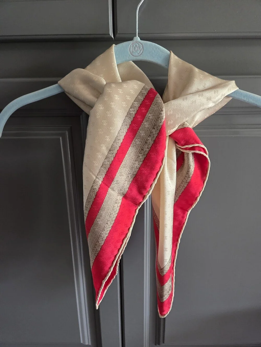 CHANEL SILK SQUARE SCARF ITALY